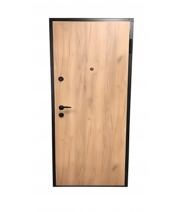 Laiptinės durys NOVA MDF, auksinis ąžuolas. 950x2040, kairinės