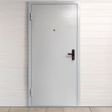 Techninės durys ULTRA, daž. šviesiai pilka/baltas ąžuolas, kairinės - 860 mm