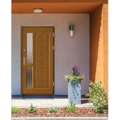 Modernaus stiliaus medinės lauko durys (0)